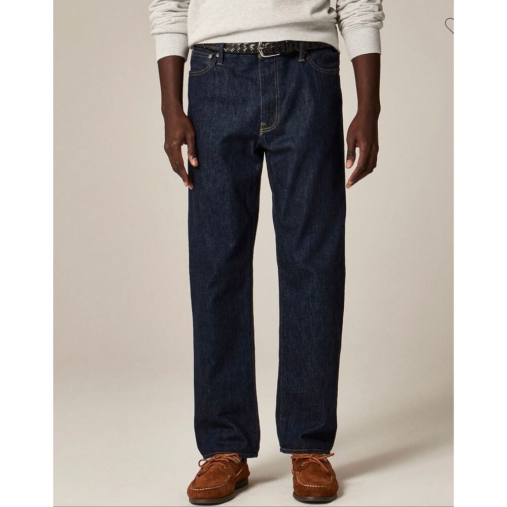 J. Crew Classic Straight jean in Japanese selvedge denim  in Resin Wash NWT 36/3